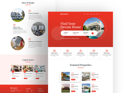 房地产登陆页面模板-房地产经纪人(Real Estate Landing Page Template - Real Estate Agent)