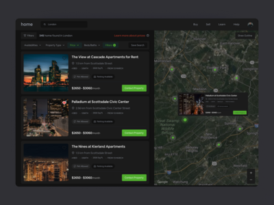 房地产仪表板(Real-estate Dashboard)