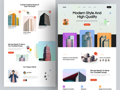 房地产网站设计(Real Estate Website Design)