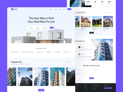 真正的E-State网站(Real E-State Website)