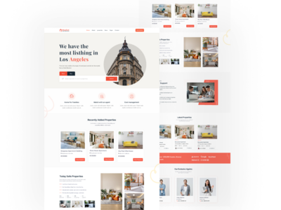 房地产登陆页面(Real Estate Landing Page)