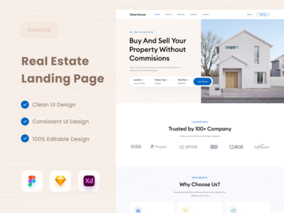 房地产登陆页面🏠(Real Estate Landing Page 🏠)