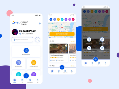 马卡鲁旅游应用#4(Makalu Travel App#4)