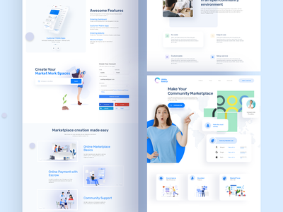 社区市场登陆页面(Community Marketplace landing page)