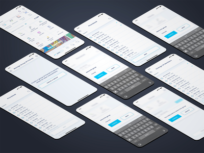 管理朋友群 - 钱包移动 UI - FP(Manage Group Of Friends - Wallet Mobile UI - FP)