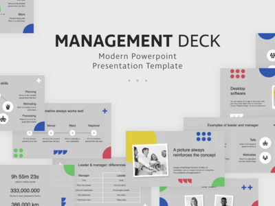 管理PowerPoint演示模板(Management PowerPoint Presentation Template)