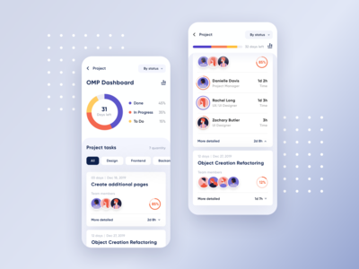项目管理应用程序概念(Project Management App Concept)