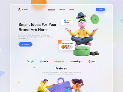 您的品牌标题设计的聪明想法(Smart Idea For Your Brand Header Design)