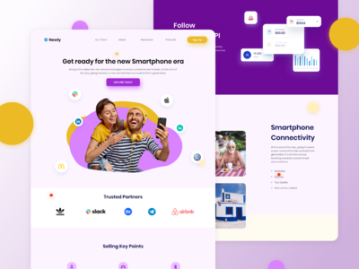 智能手机登陆页面(Smartphone Landing Page)