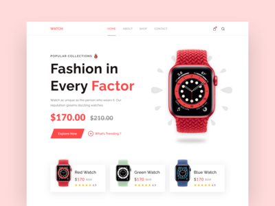 电商头部探索——智能手表(E-commerce Header Exploration - Smart Watch)