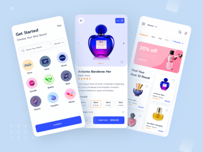 美容产品商店应用程序(Beauty Product Shop App)