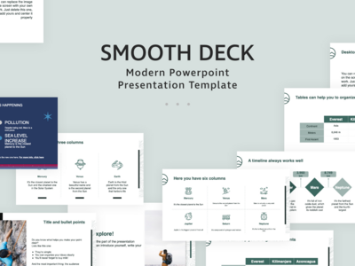 流畅的PowerPoint演示模板(Smooth PowerPoint Presentation Template)