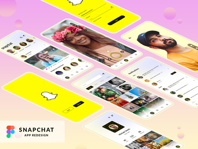 Snapchat应用重新设计(Snapchat App Redesign)