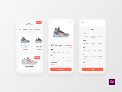 Nike App iOS UI KIT 探索(Nike App iOS UI KIT Exploration)