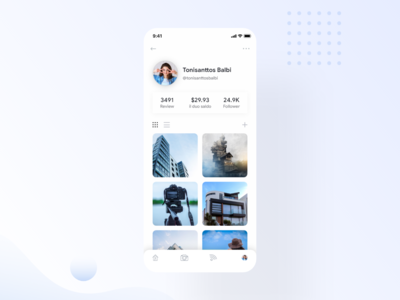 个人资料设计 - 社交应用(Profile Design - Social App)