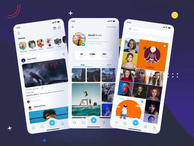 社交媒体动态应用(Social Media Feed App)