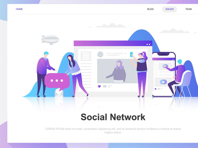 平面概念社交网络(Flat Concept Social Network)
