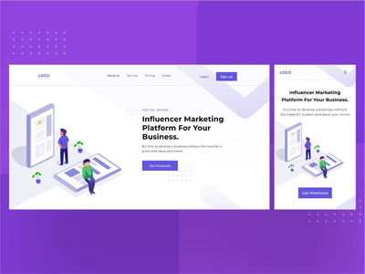 社交营销登陆页面 1.2(Social Marketing Landingpage 1.2)