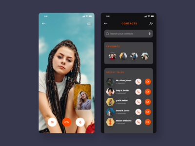 社交媒体应用程序黑暗(social media app dark)