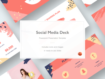 社交媒体 - 终极演示模板(Social Media - Ultimate Presentation Template)