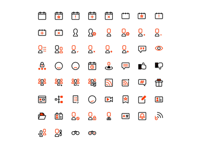 社交媒体图标(Social Media Icon)