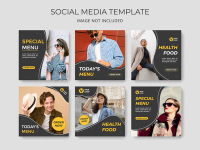 广告的社交媒体模板销售。 Instagram 和 Facebook 帖子。(Social media template sale for ads. Instagram and facebook post.)