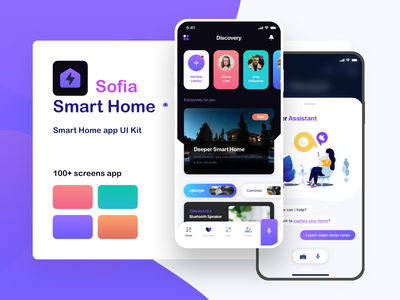 Sofia - 智能家居 UI 套件(Sofia - Smart Home UI Kit)