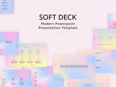 软的PowerPoint演示模板(Soft PowerPoint Presentation Template)