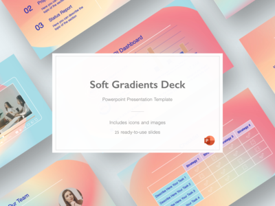 软渐变 - 终极演示模板(Soft Gradients - Ultimate Presentation Template)