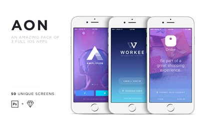 AON - 一包 3 个漂亮的 iOS 应用程序(AON - a pack of 3 beautiful iOS apps)