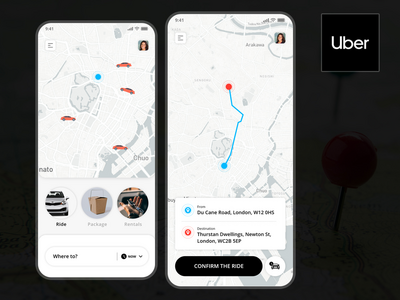优步重新设计应用程序(Uber Redesign App)
