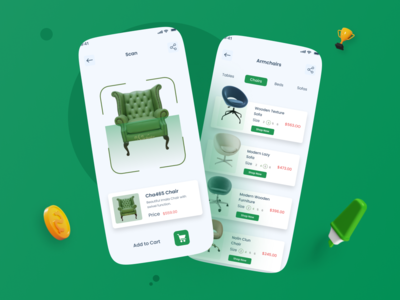 家具店移动应用(Furniture Shop Mobile Apps)