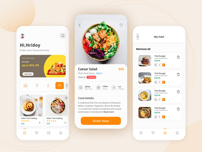 在线送餐应用程序(Online Food Delivery App)