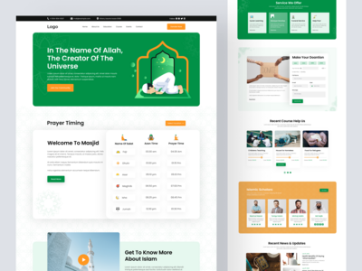 伊斯兰中心和清真寺网站(Islamic Center & Masjid Website)