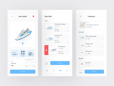 Spatu - 鞋市移动应用程序(Spatu - Shoe Market Mobile App)