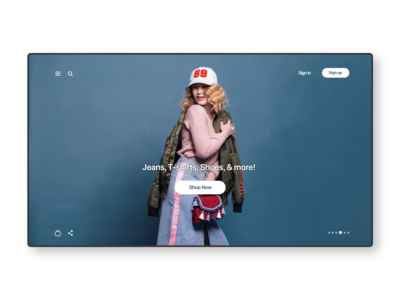 购物 - 着陆页(Shopping - Landing Page)