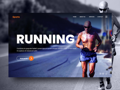 体育网页登陆页面(Sports web landing page)