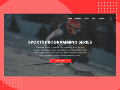 运动系列网站(Sports Series Website)