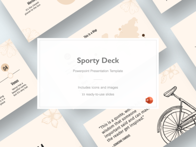 Sporty - 终极演示模板(Sporty - Ultimate Presentation Template)