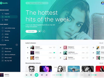 Spotify MacOS 重新设计(Spotify MacOS Redesign)
