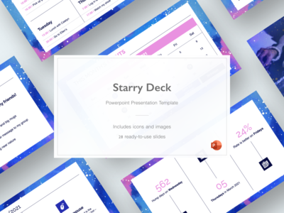 Starry - 终极演示模板(Starry - Ultimate Presentation Template)