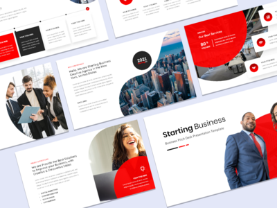 启动 - 启动业务公司演示模板(Starting - Startup Business Corporate Presentation Template)