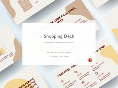 购物 - 终极演示模板(Shopping - Ultimate Presentation Template)