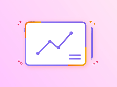 平板电脑上的股市(Stock market on tablet)