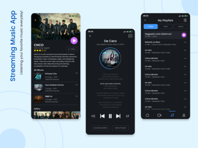 流媒体音乐应用(Streaming Music App)
