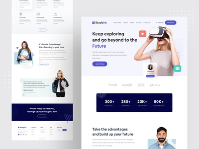 学习墨水 ||登陆页面探索(Studyink || Landing page exploration)