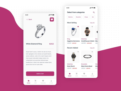 购物 UI 概念(Shopping UI Concept)
