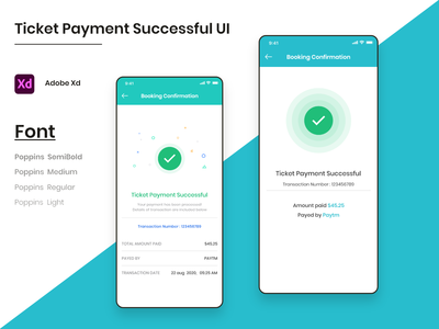 支付成功界面(Payment Successful UI)