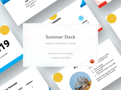 夏季 - 终极演示模板(Summer - Ultimate Presentation Template)
