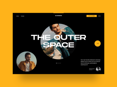 投资组合登陆英雄部分(Portfolio Landing Hero Section)